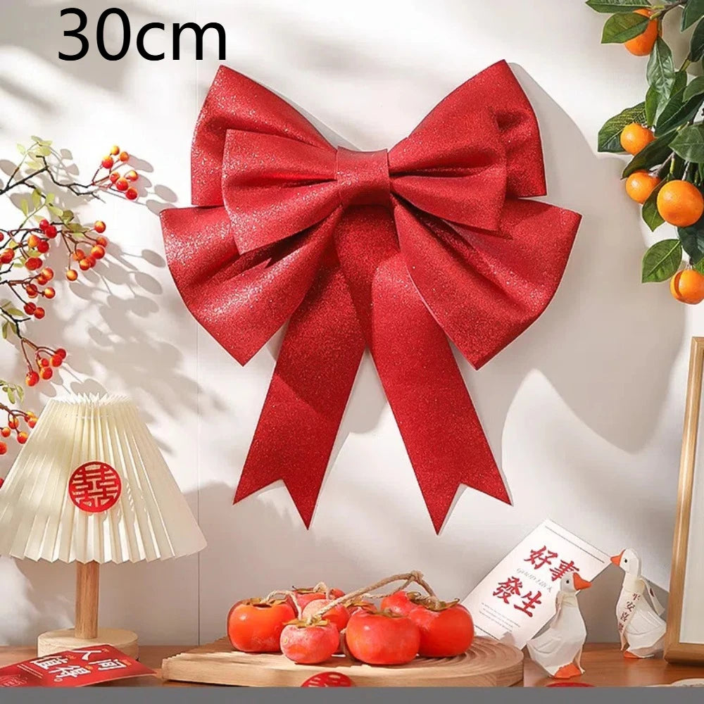 Giant Christmas Bows – DIY Decorative Bow Knots (30/50/75 cm | 11.8/19.7/29.5 in)