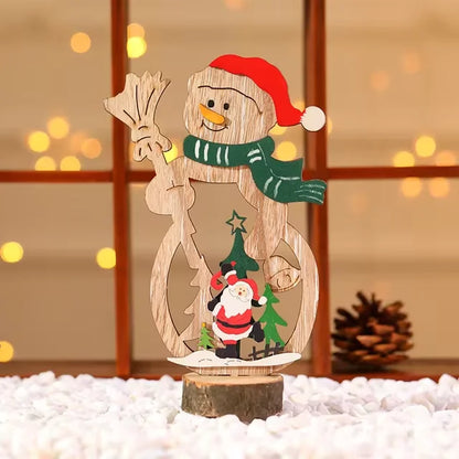 DIY Wooden Christmas Ornaments – Santa, Snowman & Reindeer Décor