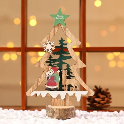 DIY Wooden Christmas Ornaments – Santa, Snowman & Reindeer Décor