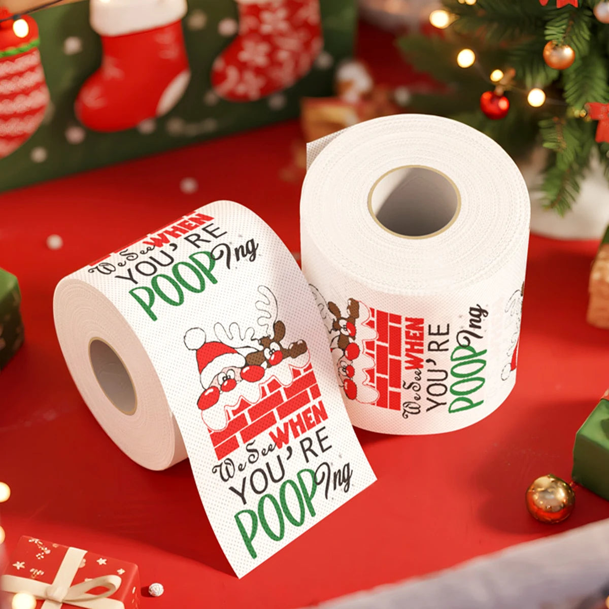 Christmas Toilet Paper Roll – Funny Xmas