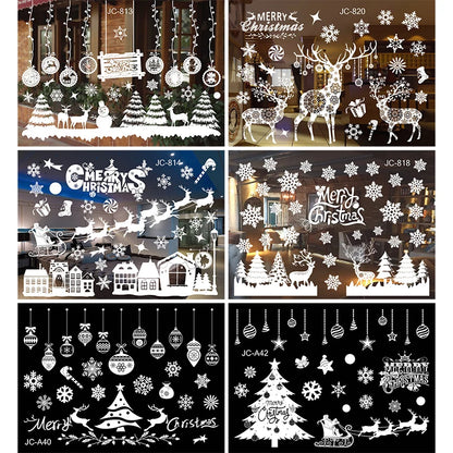 Christmas Window Stickers – Merry Christmas Home Decorations