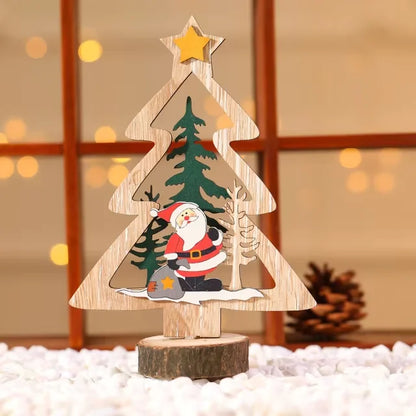DIY Wooden Christmas Ornaments – Santa, Snowman & Reindeer Décor