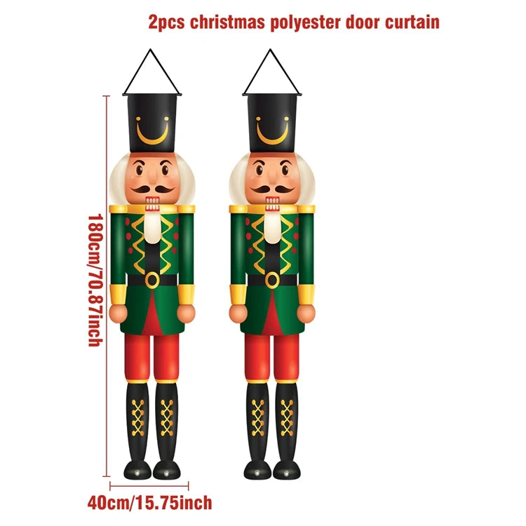 Christmas Door Banner – Merry Christmas Hanging Décor